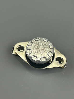 Термостат биметаллический KSD301/16A/77°С (самовозвратный) Термекс