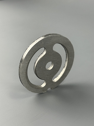 Нож неподвижный (решетка) для колбасы и купатов для мясорубки 54 мм