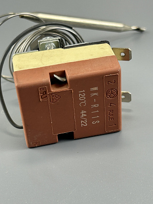 Термостат капиллярный (ограничитель) до 120С WK-R11S 16A 250V L-800 мм